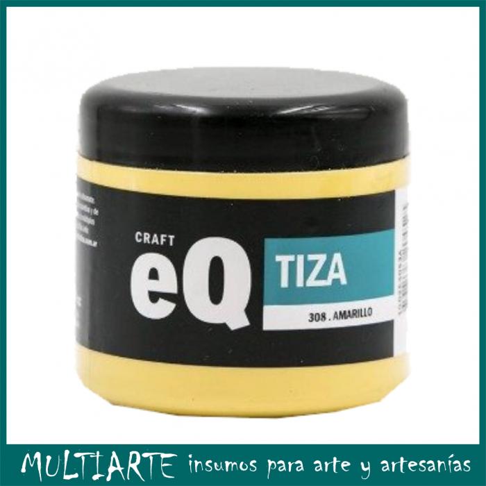 Pintura a la tiza EQarte 200ml 308 Amarillo