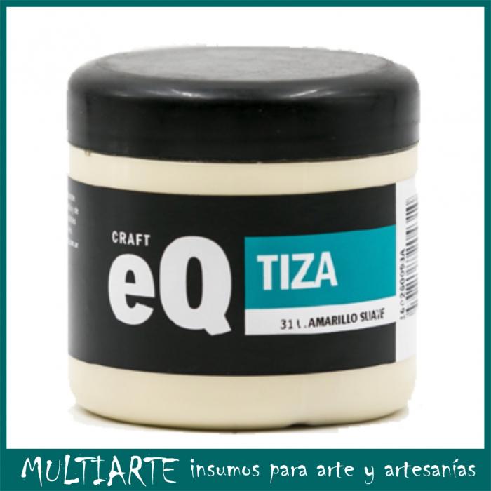 Pintura a la tiza EQarte 200ml 311 Amarillo Suave