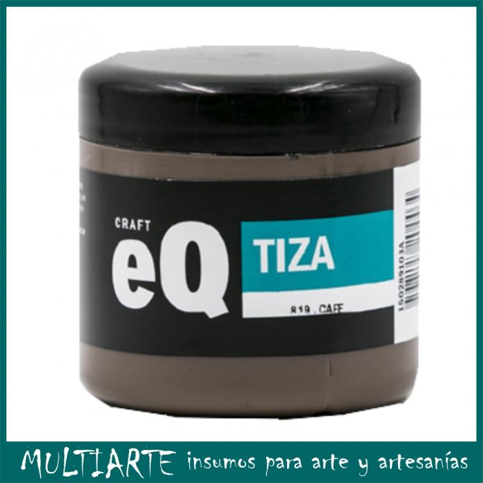 Pintura a la tiza EQarte 200ml 819 Cafe