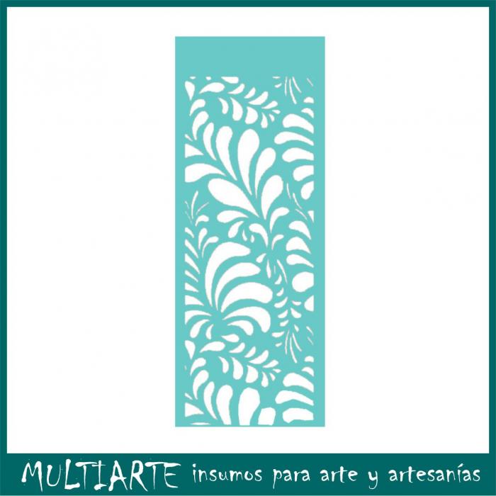 Stencil Proyectarte 07.5 x 20 cms Ramales CS420