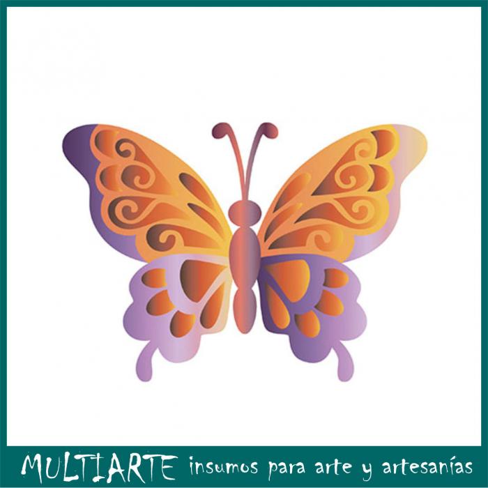 Stencil Litoarte reutilizable17 x 42 cms STG-059