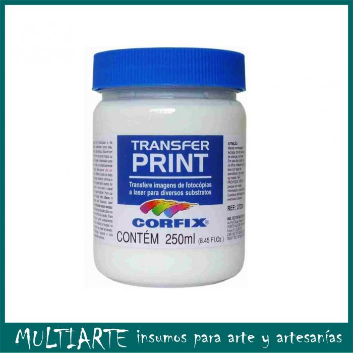 Barniz de transferencia para imagenes Corfix transfer-print 250ml