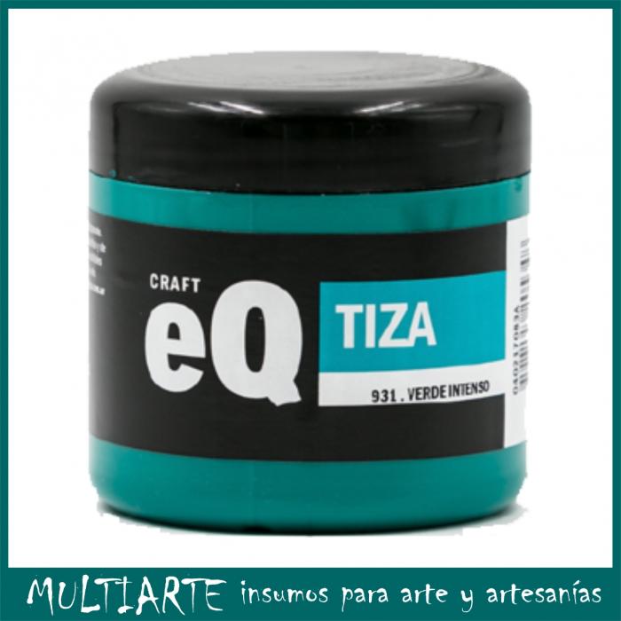 Pintura a la tiza EQarte 200ml 931 Verde Intenso