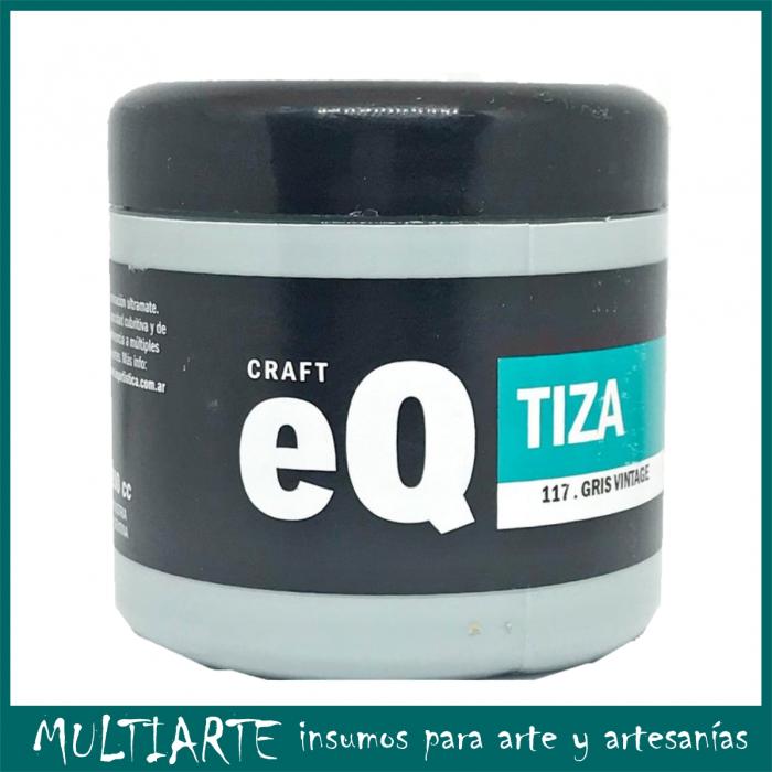 Pintura a la tiza EQarte 200ml 117 Gris Vintage 