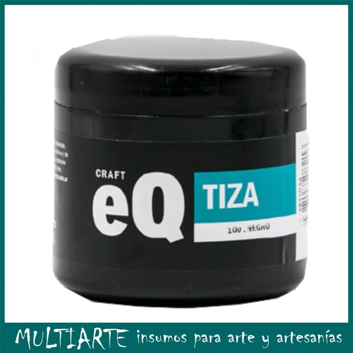 Pintura a la tiza EQarte 200ml 100 Negro