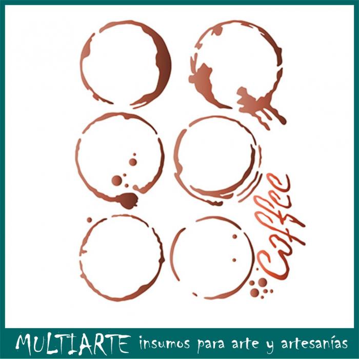 Stencil Litoarte reutilizable 17 x 21 cms STM-636