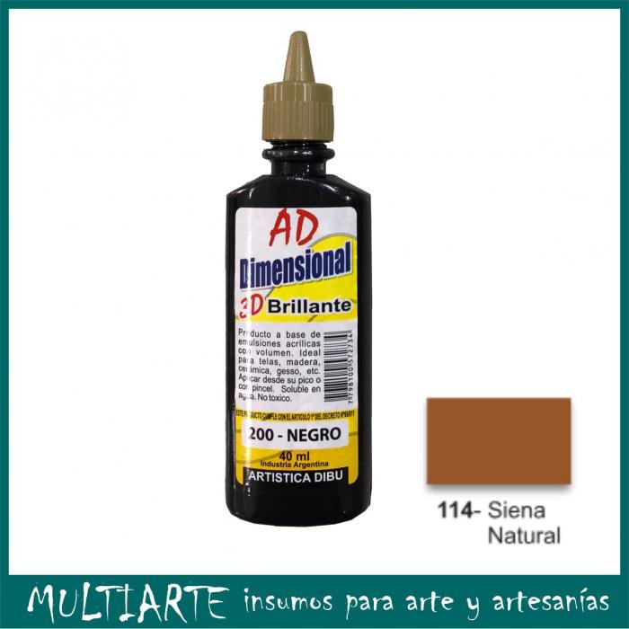 Pintura dimensional AD 40ml 114-siena natural