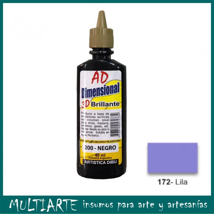 Pintura dimensional AD 40ml 172-lila