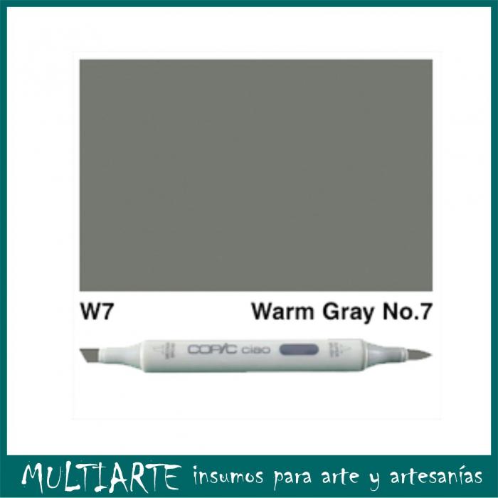 Marcador Copic Ciao W7 Warm Gray