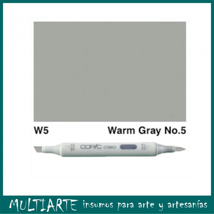 Marcador Copic Ciao W5 Warm Gray 