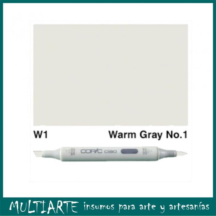 Marcador Copic Ciao W1 Warm Gray