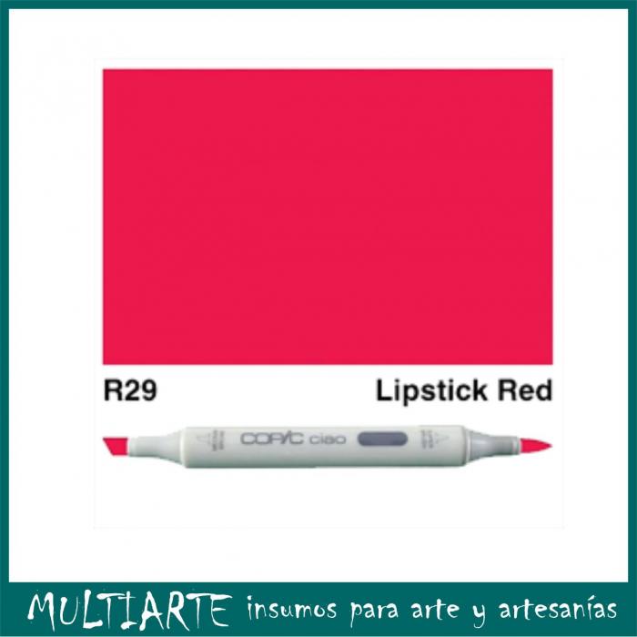 Marcador Copic Ciao R29 Lipstick Red