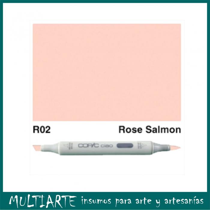 Marcador Copic Ciao R02 Rose Salmon