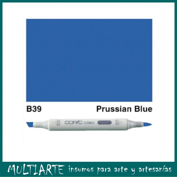 Marcador Copic Ciao B39 Prussian Blue