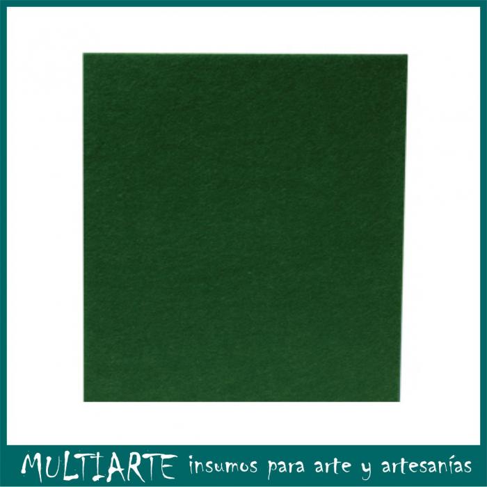 Fieltro color verde 23,5 x 30,5 cm