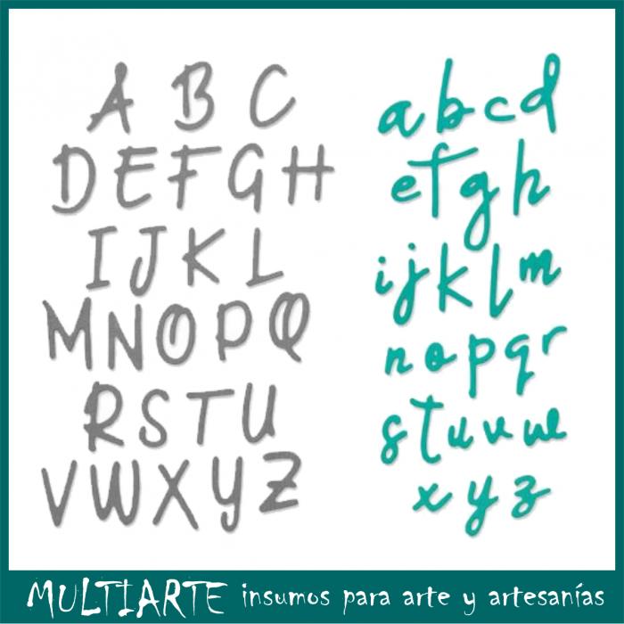 Cortante Thinlits Sizzix - Alphabet Set 663421