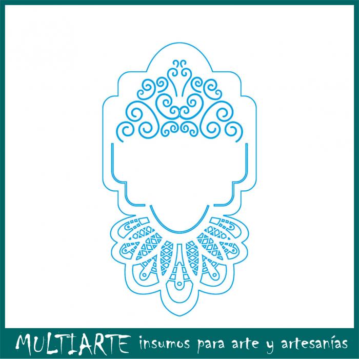 Stencil Litoarte reutilizable 20 x 25 cms STR-175