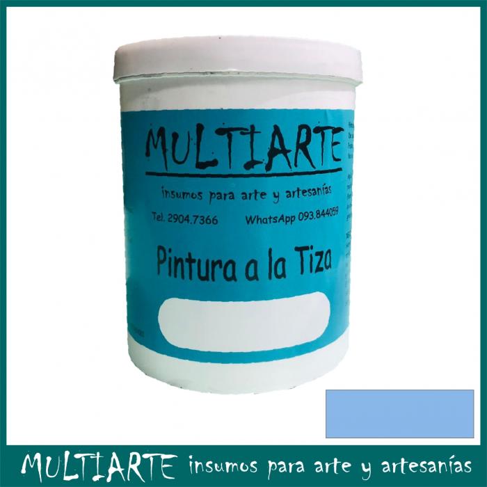 Pintura A la tiza Multiarte Celeste 1000ml