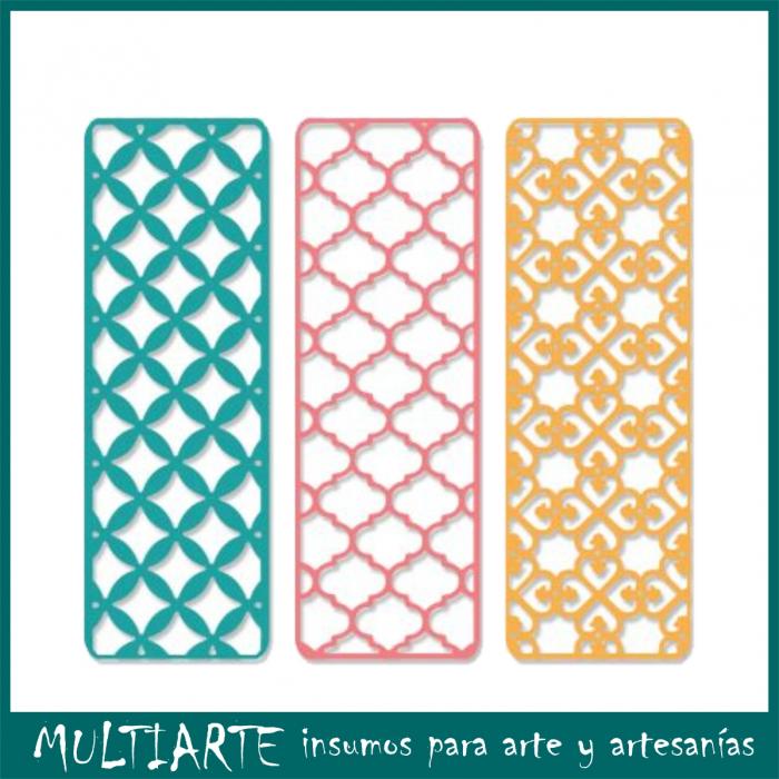 Cortante Thinlits Sizzix - Creative Backgrounds 663482