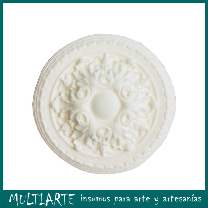 Apliques de Porcelana fria Roseton