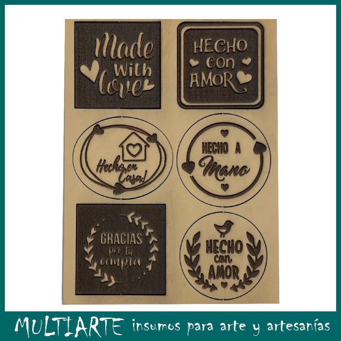 Sello bajo relieve 15x20cms Placas 1124