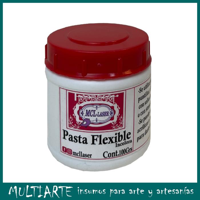 Pasta Flexible incolora MCL 100grs