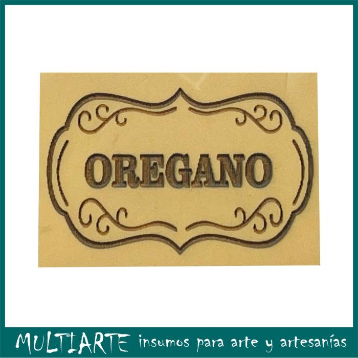 Sello bajo relieve 5x7cms Oregano 281