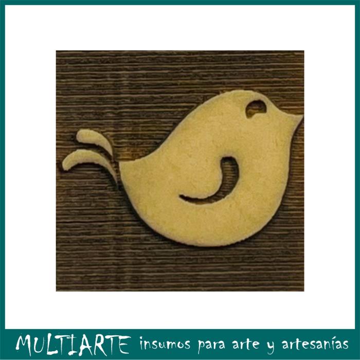 Sello 4x4cms Pajarito 7