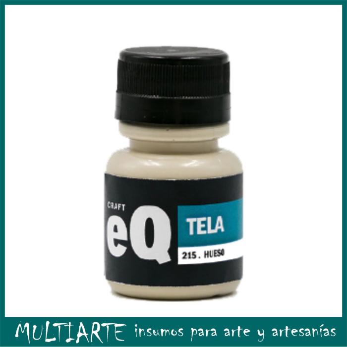 Pintura para Tela EQ artistica 37ml 215 Hueso