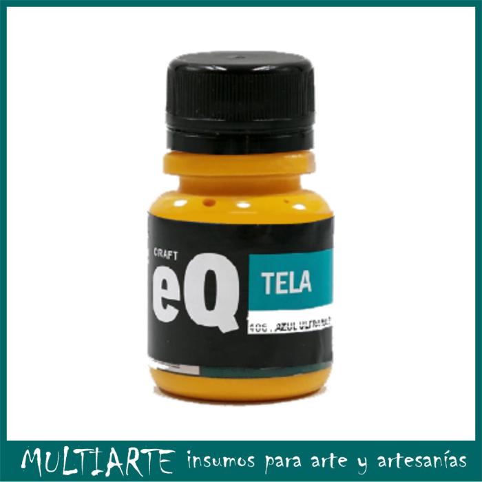 Pintura para Tela EQ artistica 37ml 300 Amarillo Cadmio