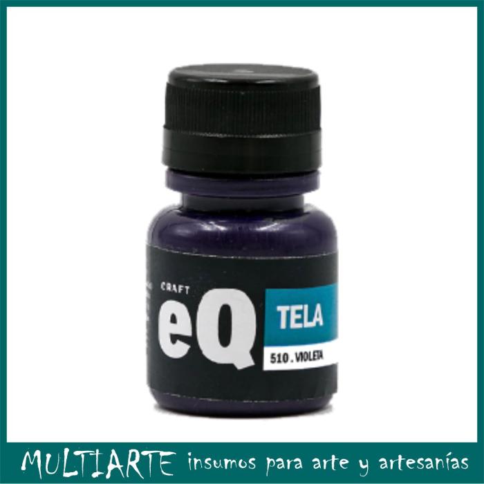 Pintura para Tela EQ artistica 37ml 510 Violeta