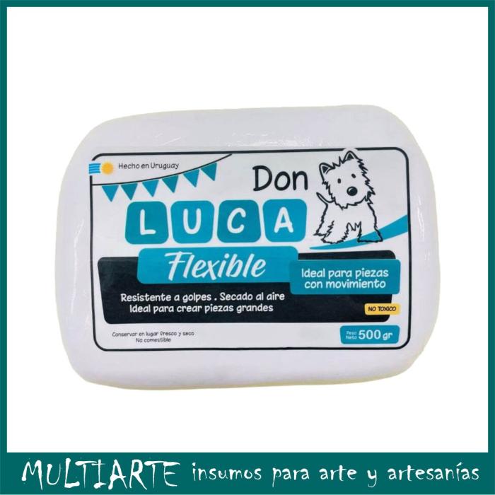 Masa de porcelana fría lista para usar 500grs Flexible Don Luca