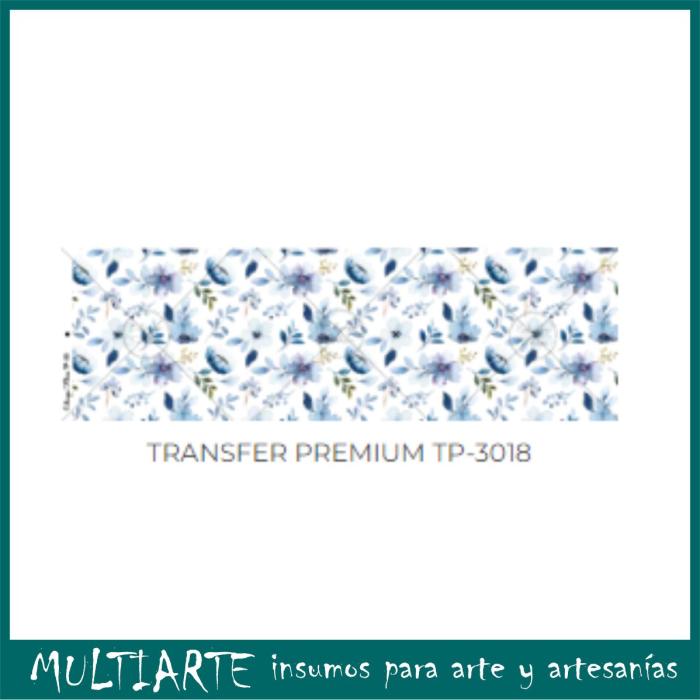 Transfer color Premium 9x28cms TP-3018