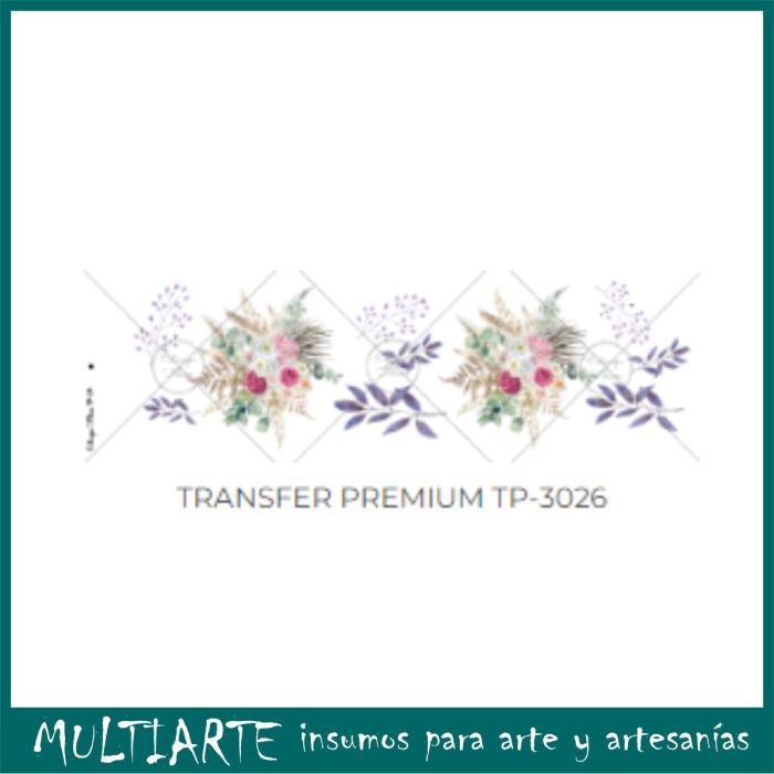 Transfer color Premium 9x28cms TP-3026