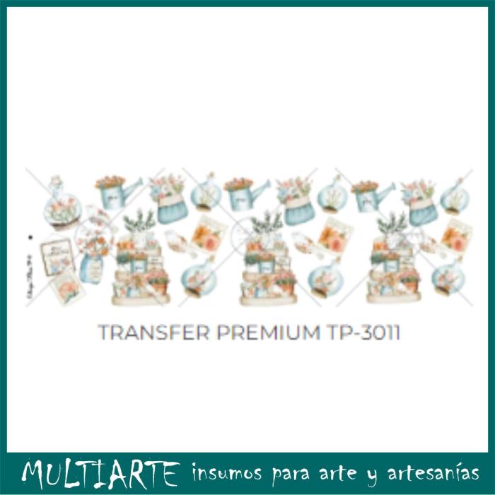 Transfer color Premium 9x28cms TP-3011