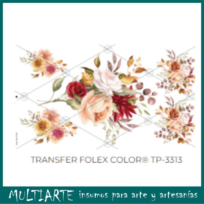 Transfer color - 30x60cms Estampa Felicce 3313
