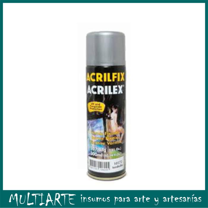 Barniz Acrilex aerosol semibrillo para óleos y acrílicos 300ml