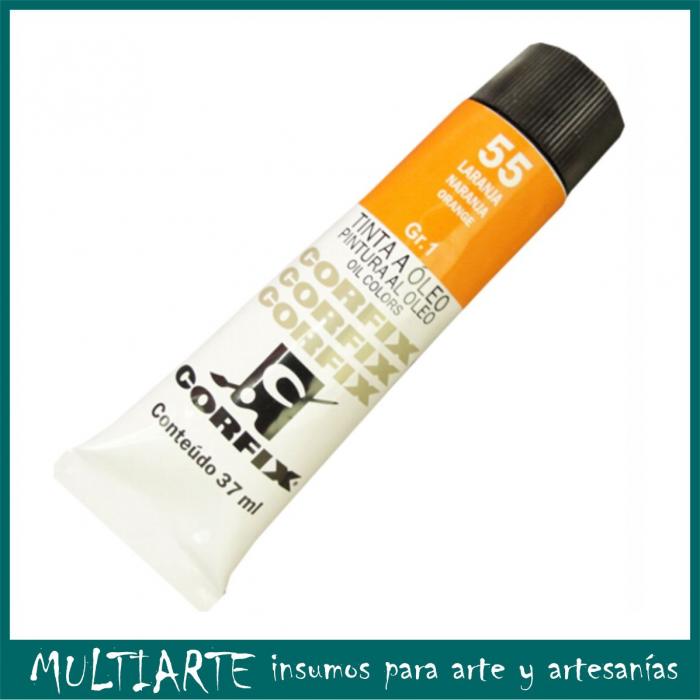 Pintura al óleo Nº 055 Naranja 37ml CORFIX