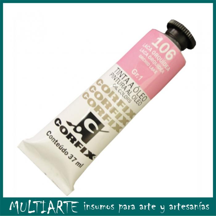 Pintura al óleo Nº 106 Laca Orquidea 37ml CORFIX