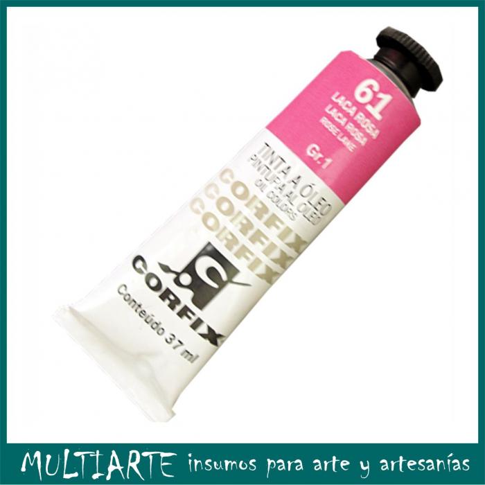 Pintura al óleo Nº 061 Laca Rosa 37ml CORFIX