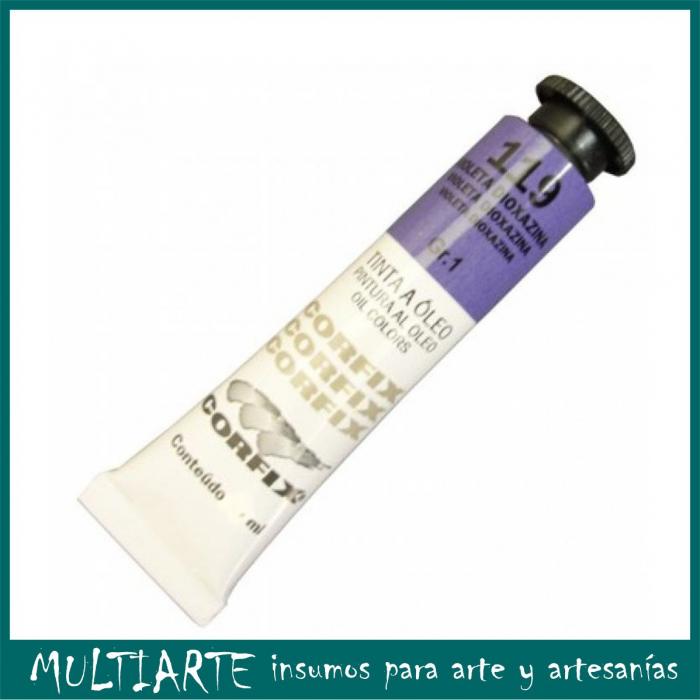 Pintura al óleo Nº 119 Violeta Dioxazina 37ml CORFIX