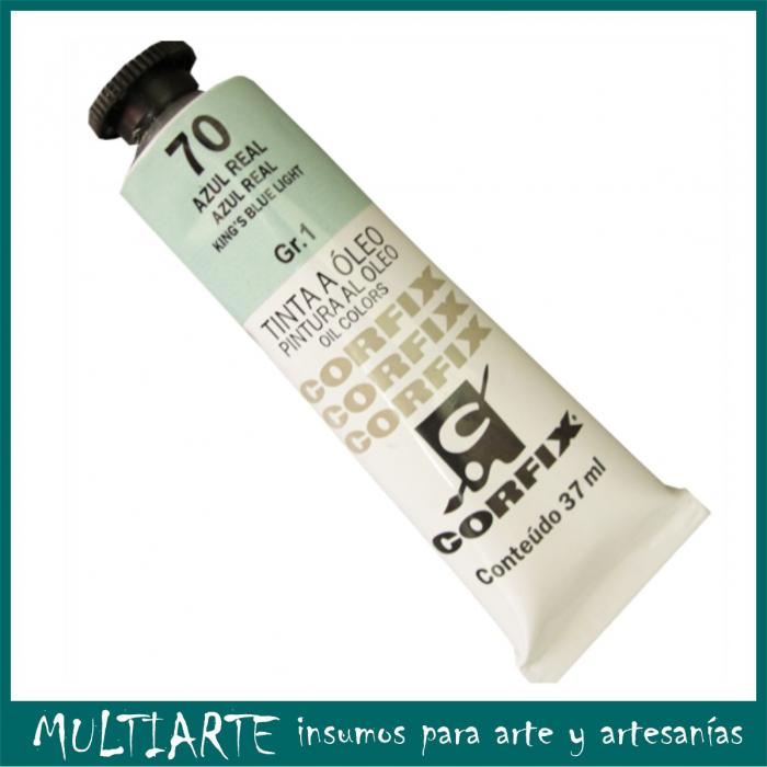 Pintura al óleo Nº 070 Azúl Real 37ml CORFIX