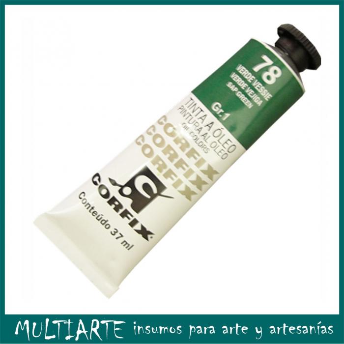 Pintura al óleo Nº 078 Verde Vesie 37ml CORFIX