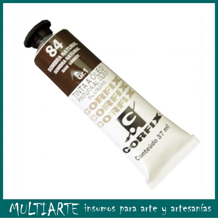 Pintura al óleo Nº 084 Sombra Natural 37ml CORFIX