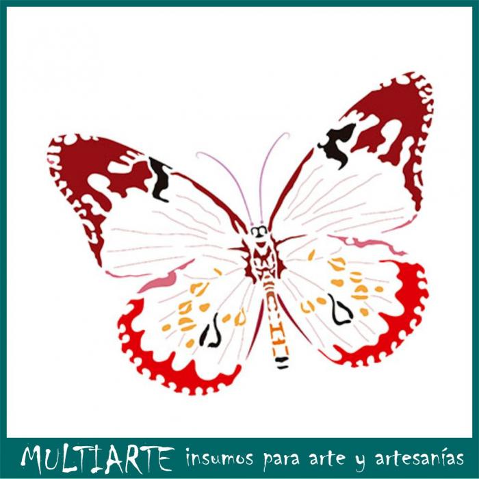 Stencil Litoarte reutilizable 17 x 21 cms STM-104