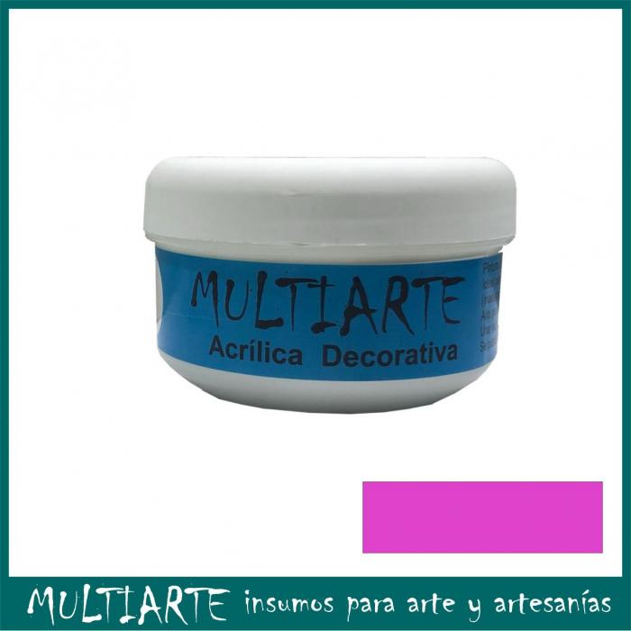 Pintura decorativa MultiArte 200ml Fucsia