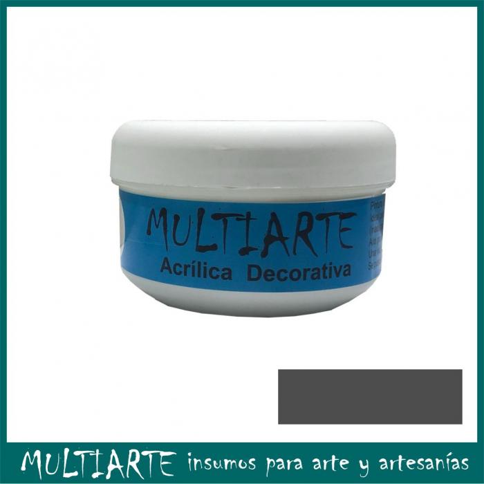 Pintura decorativa MultiArte 200ml Gris