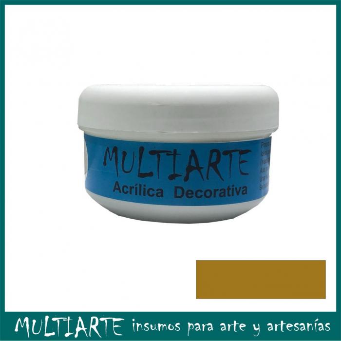 Pintura decorativa MultiArte 200ml Ocre