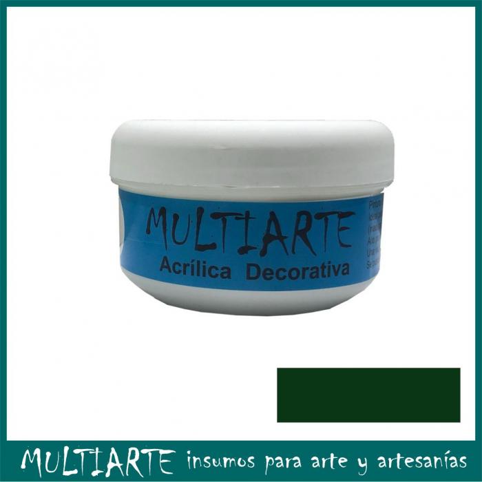 Pintura decorativa MultiArte 200ml Verde Selva