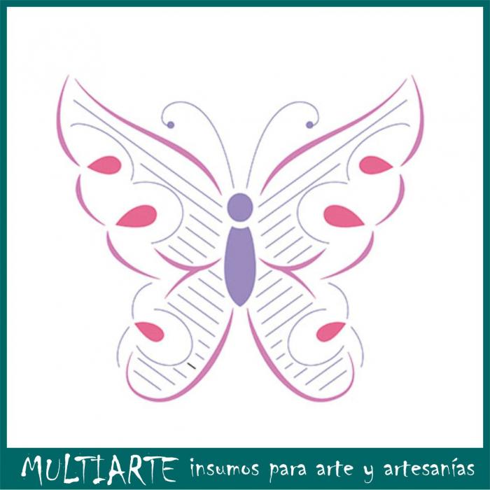 Stencil Litoarte reutilizable 17 x 21 cms STM-289